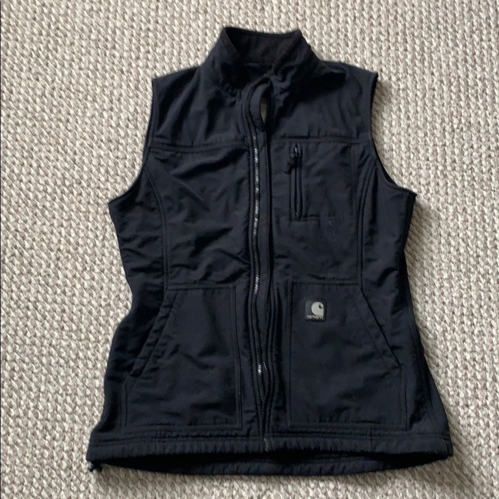 Carhartt woman’s insulated black vest size medium